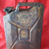 Tanica gasolio militare WW2 inglese del 1943