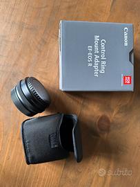 Adattatore Canon Ef Rf con ghiera di controllo
