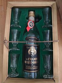 Set vintage bottiglia liquor