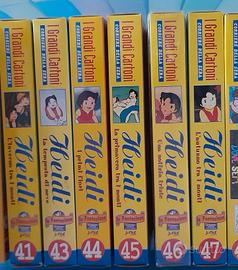 cassette VHS. PIMPA e  HEIDI