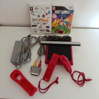 Nintendo Wii Mini Rossa + Wii Mote con Motion Plus