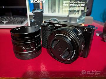 Sony ZV E10 + 35mm f1.4 (Come nuova)