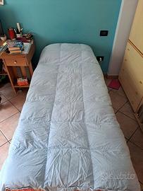 Trapunta in piuma d'oca letto signolo