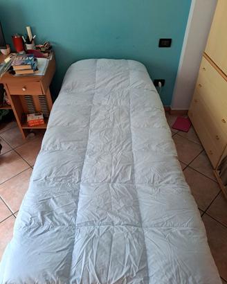 Trapunta in piuma d'oca letto signolo