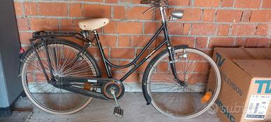 vecchia bici wilier  freni a bacchetta vintage