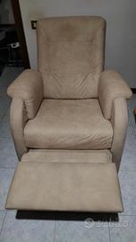 Grande poltrona di alta qualità con 2 funzionii