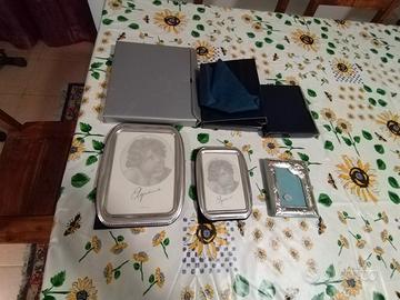 3 cornici in argento +6 in silver