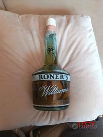 Bottiglia grappa Roner's Williams del 1976