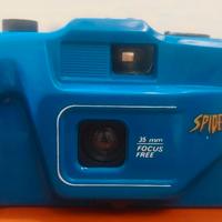 spiderman macchina fotografica a pellicola vintage