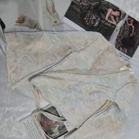 Maglia a kimono beige handmade