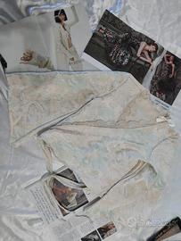 Maglia a kimono beige handmade