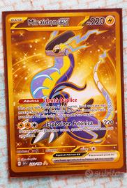 Pokemon Miraidon ex gold