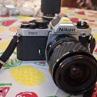 Nikon fm2 + obbiettivi e flash