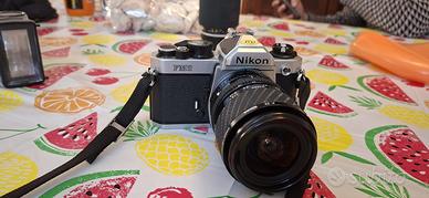 Nikon fm2 + obbiettivi e flash