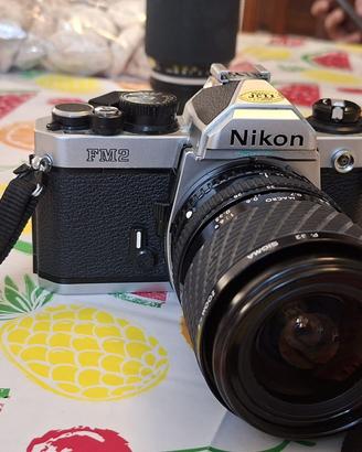 Nikon fm2 + obbiettivi e flash