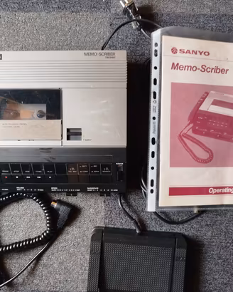 Registratore piastra Sanyo TRC-9100 Memo-Scriber