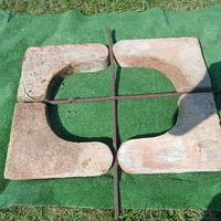 antichi mattoni cotto per decori finestre mensole