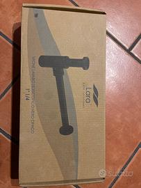 Sifone lavabo telescopico colore nero opaco