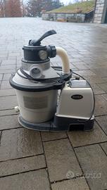 Pompa filtro piscina Intex a sabbia