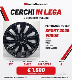 4 Cerchi 23 pollici in Lega Nuovi Inovit FD1004 - 