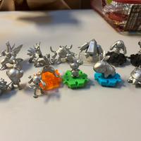 Pokemon figures statuine Bandai Silver no Tomy