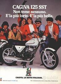 CAGIVA 125 SST ANNO 1982 TUTTA ORIGINALE  CRS ASI