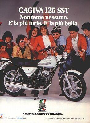 CAGIVA 125 SST ANNO 1982 TUTTA ORIGINALE  CRS ASI