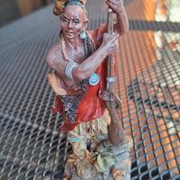 Statuetta Vintage Indiano nativo americano