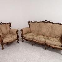 Divano 3 posti + 2 poltrone