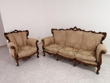 Divano 3 posti + 2 poltrone