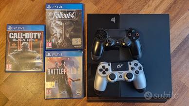 Ps4 console + joystick + giochi