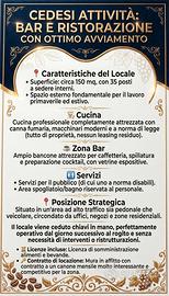 Attività di bar- ristorazione