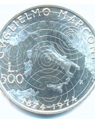 500 Lire - ( Guglielmo Marconi )