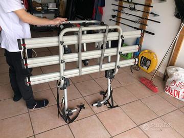 Porta bici pieghevole