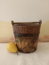 Mastello vintage in legno