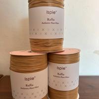 3 rotoli di Rafia Ispie - Colore: Kraft