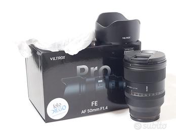 OBIETTIVO VILTROX AF 50 1.4 FE VCM ASPH ED IF.SONY