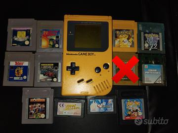 Lotto videogiochi Nintendo Game Boy