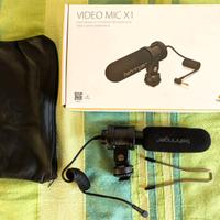 Behringer Video Mic X1 - Microfono per fotocamera