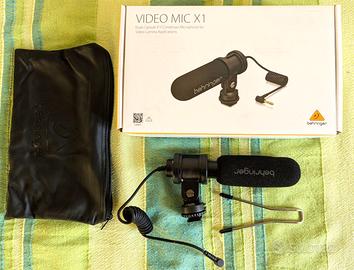 Behringer Video Mic X1 - Microfono per fotocamera