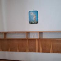 libreria vintage, ripiani, mensole