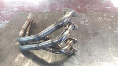 Collettore scarico artigianale fiat 600 sporting