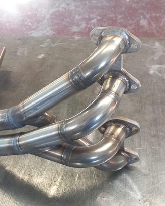 Collettore scarico artigianale fiat 600 sporting