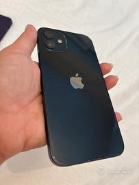 Iphone 12 nero,  128gb + cover omaggio