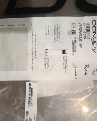 Tutore per lussazione protesi anca – VersaROM Hip