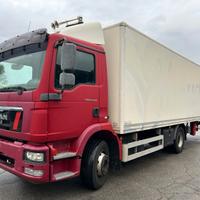 Man TGM 15.250 furgonato con sponda