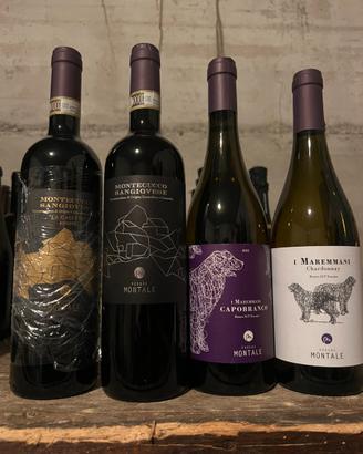 Vino bottiglia lotto Toscana