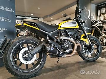 DUCATI SCRAMBLER 800 ICON YELLOW DEPOTENZIATA
