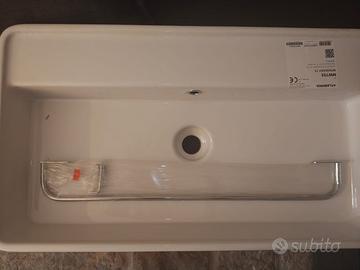 Lavabo d'appoggio Flaminia Miniwash 75 bianco con