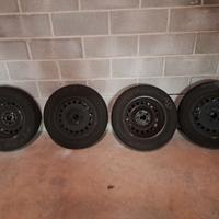 Cerchi in Ferro Golf VI, 15 pollici  5 attacchi